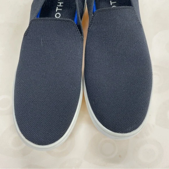 Rothy's women’s the original slip on sneaker black size 9.5 Slip-On Flats - Picture 4 of 9